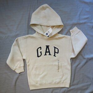 GapKids Unisex Tan Pullover Sweatshirt/Hoodie  Size XS - 4 yrs  NWT